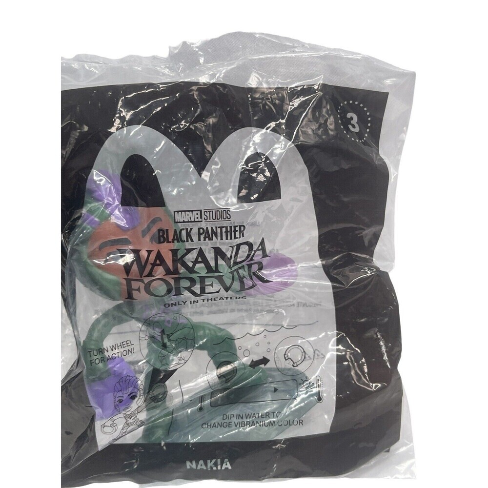 2022 McDonald's Happy Meal Marvel Black Panther Wakanda Forever Toy # 1 #3 - Picture 6 of 7